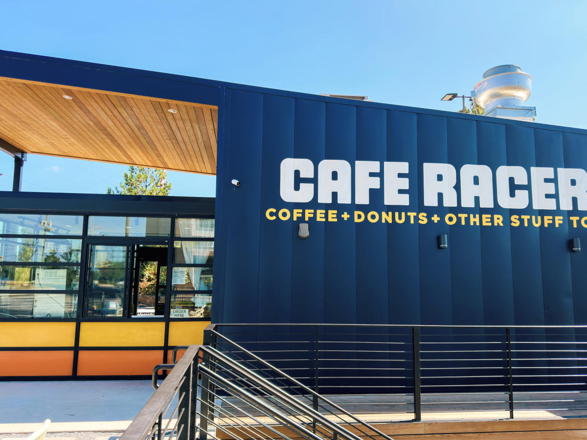 Cafe Racer building.